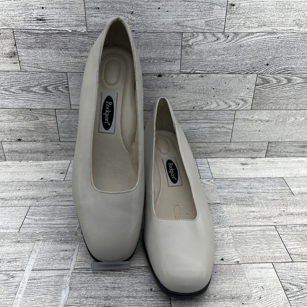 Rockport Mirabel Bone Pumps Shoes Women Size 8.5M